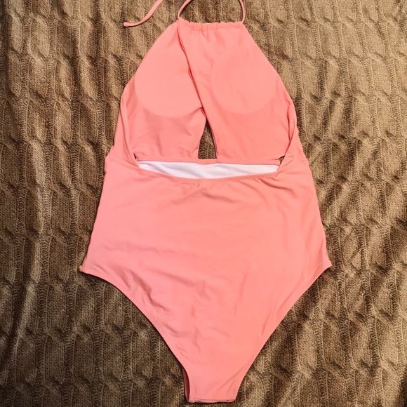 Cupshe Halter Top One Piece with Cut Outs - Picture 8 of 10
